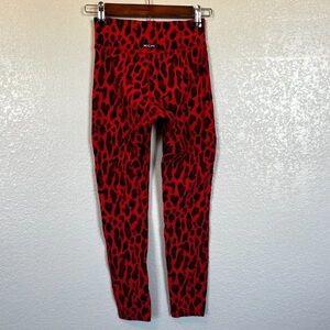 Michi Primal Red Leopard Leggings